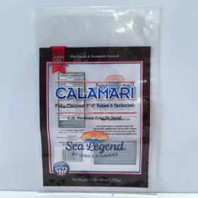 Flat Pouches Plastic Packing bag for foods