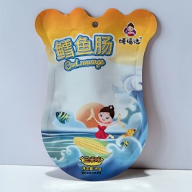 热卖定制不规则扁平袋聚食品包装袋